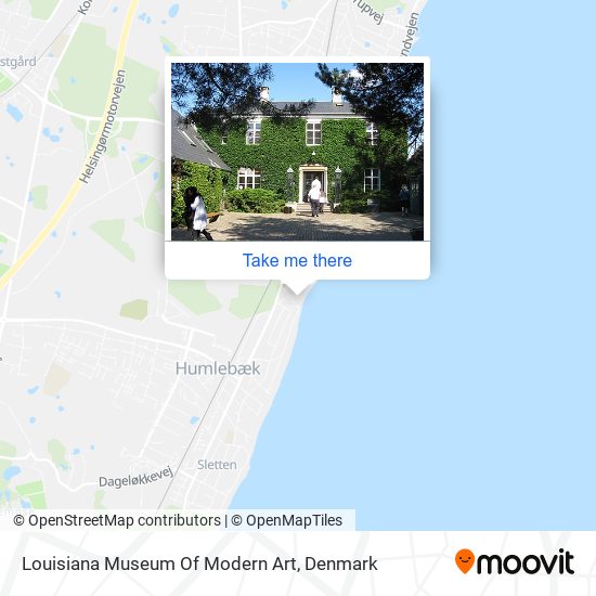 Louisiana Museum Of Modern Art map