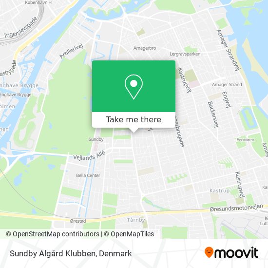 Sundby Algård Klubben map
