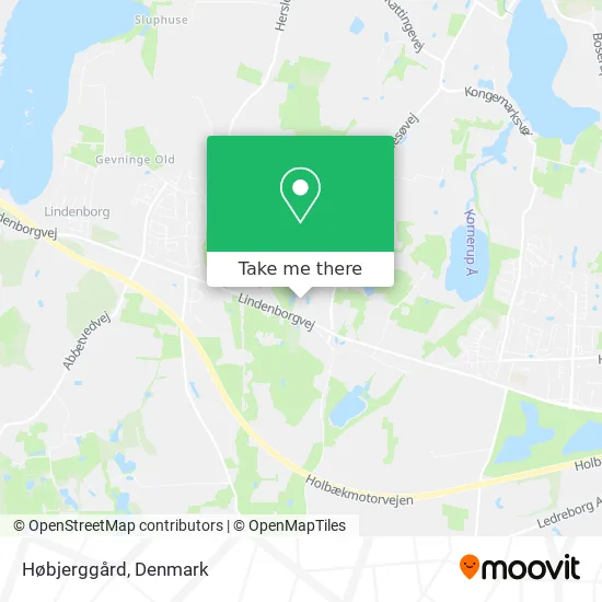 Høbjerggård map