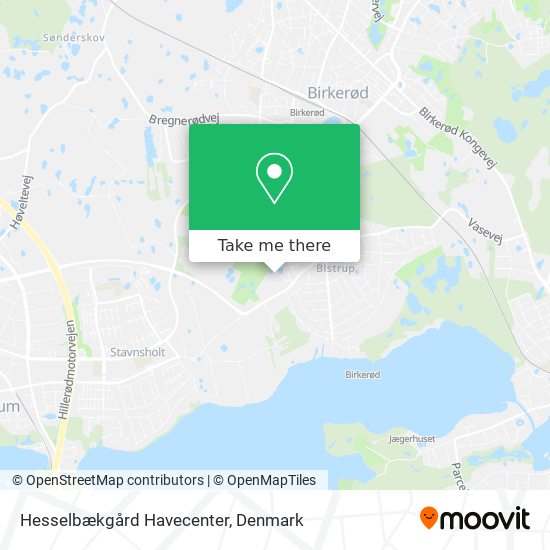 Hesselbækgård Havecenter map