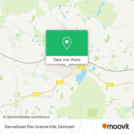 Børnehuset Den Grønne Kile map