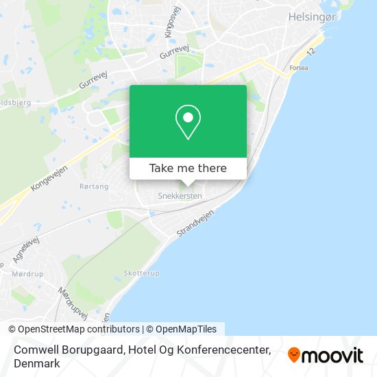 Comwell Borupgaard, Hotel Og Konferencecenter map