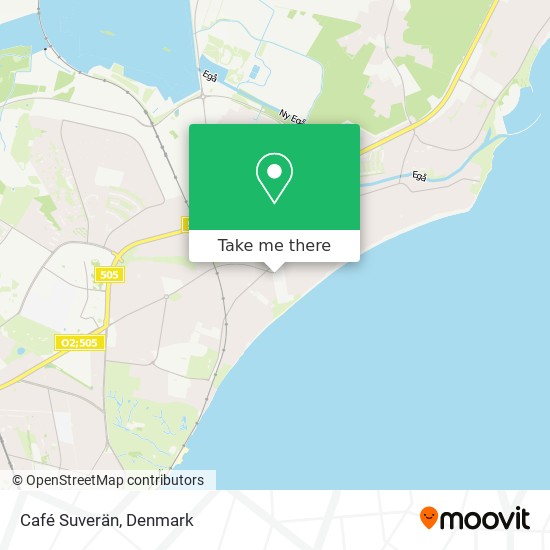 Café Suverän map