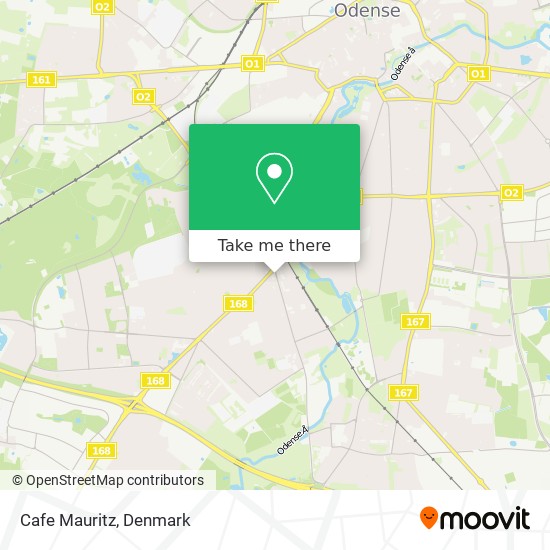 Cafe Mauritz map