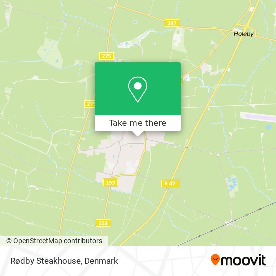 Rødby Steakhouse map