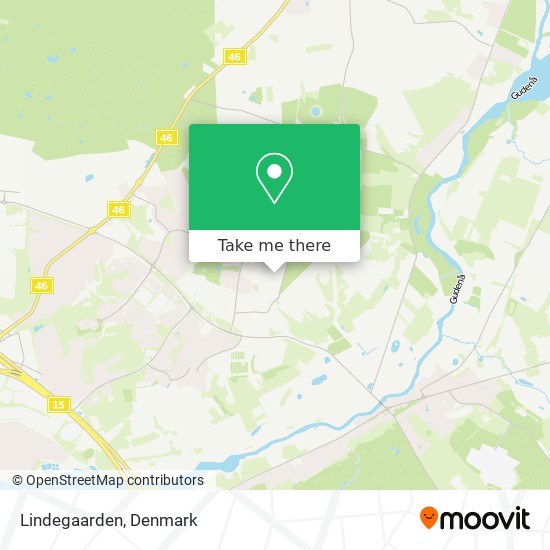 Lindegaarden map