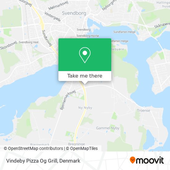 Vindeby Pizza Og Grill map