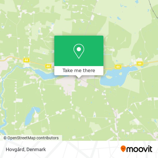 Hovgård map