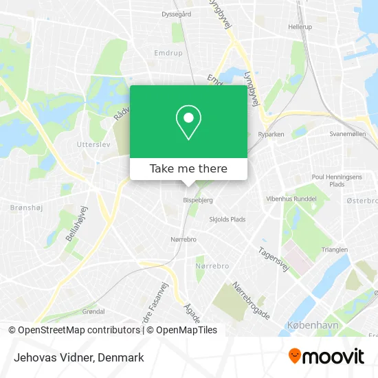 Jehovas Vidner map