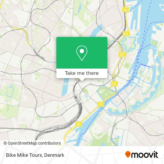 Bike Mike Tours map