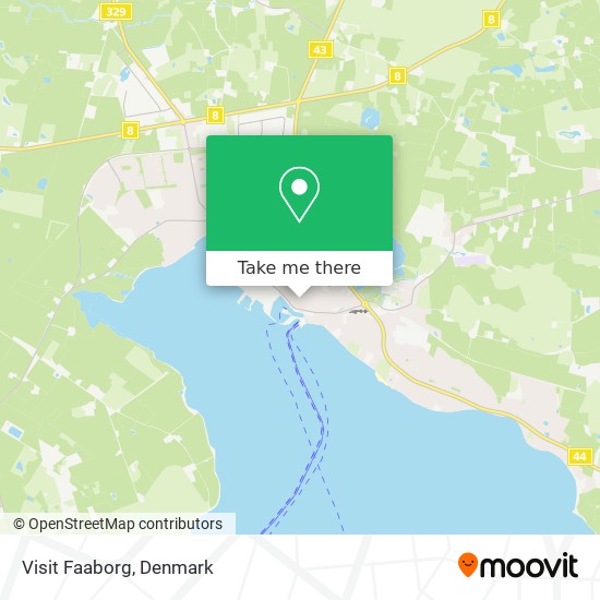 Visit Faaborg map