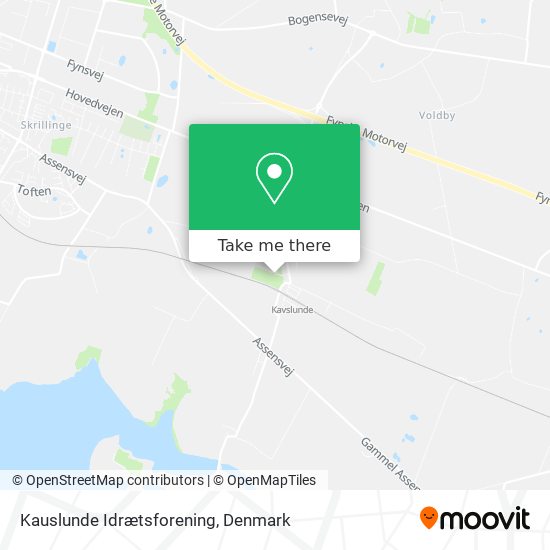 Kauslunde Idrætsforening map