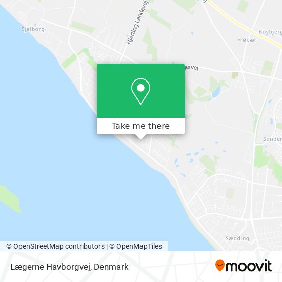 Lægerne Havborgvej map