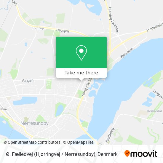 Ø. Fælledvej (Hjørringvej / Nørresundby) map