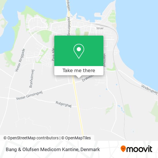 Bang & Olufsen Medicom Kantine map