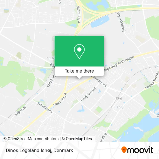 Dinos Legeland Ishøj map