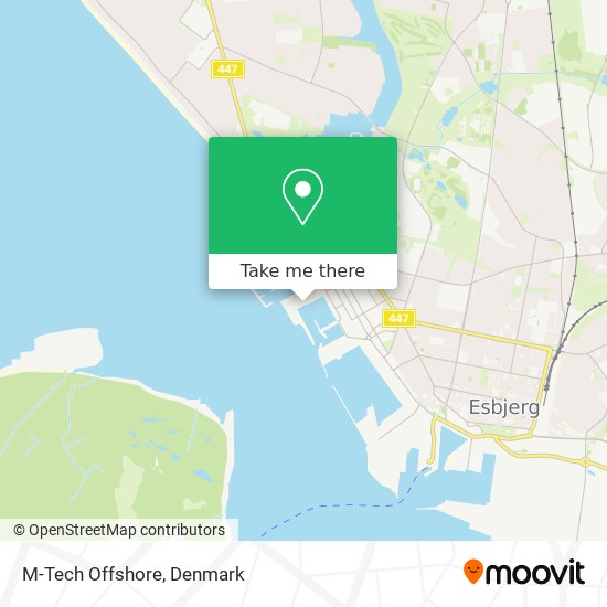 M-Tech Offshore map