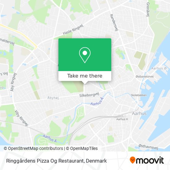 Ringgårdens Pizza Og Restaurant map