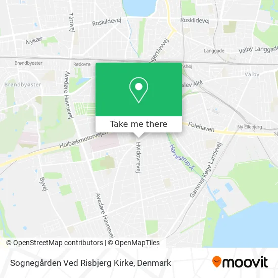 Sognegården Ved Risbjerg Kirke map