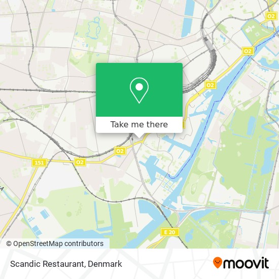 Scandic Restaurant map