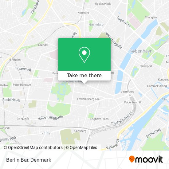 Berlin Bar map