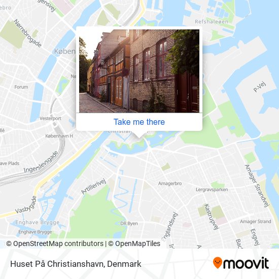 Huset På Christianshavn map