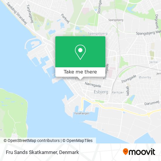 Fru Sands Skatkammer map