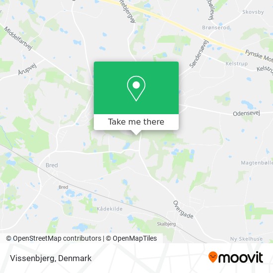 Vissenbjerg map