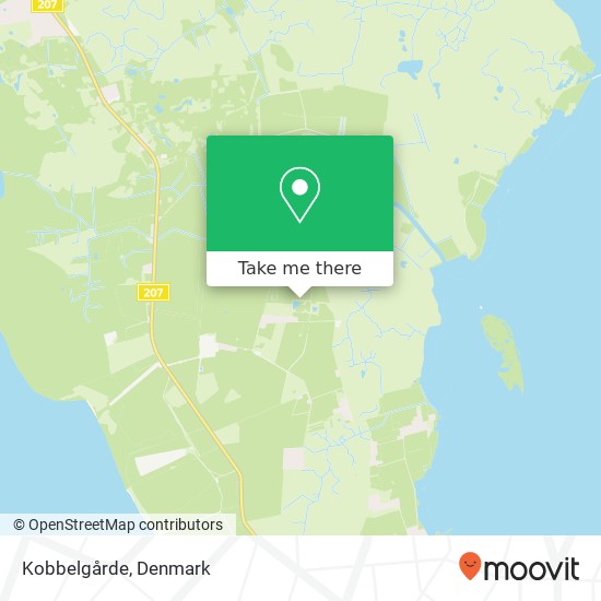 Kobbelgårde map