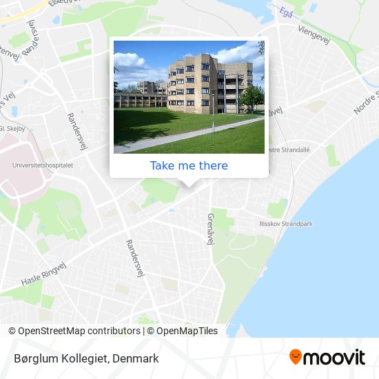 Børglum Kollegiet map