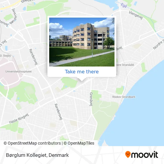 Børglum Kollegiet map