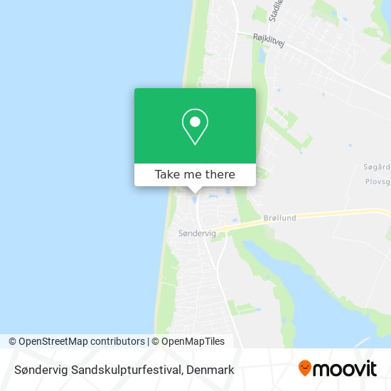 Søndervig Sandskulpturfestival map