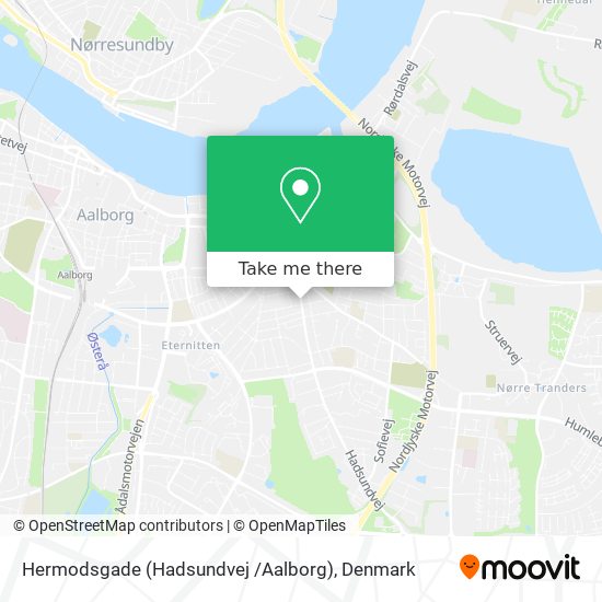 Hermodsgade (Hadsundvej /Aalborg) map