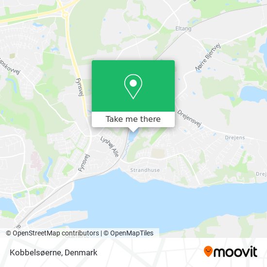 Kobbelsøerne map