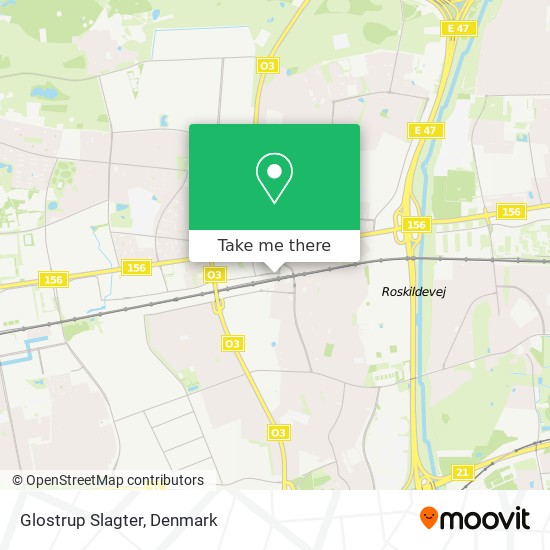 Glostrup Slagter map