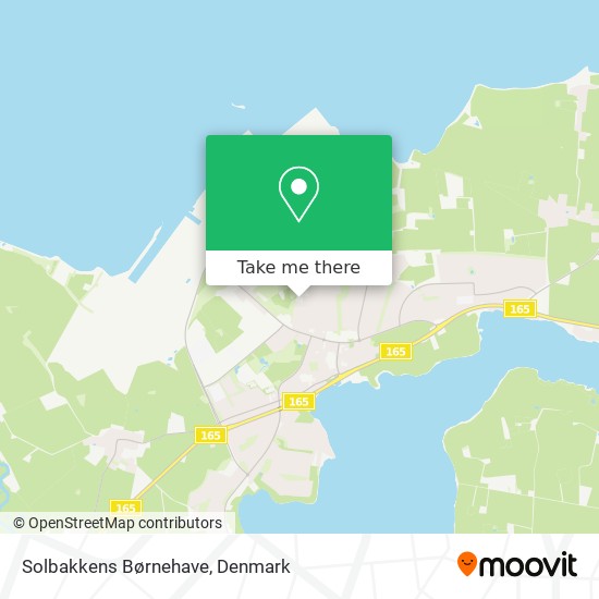 Solbakkens Børnehave map