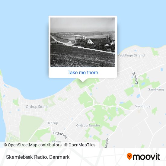 Skamlebæk Radio map