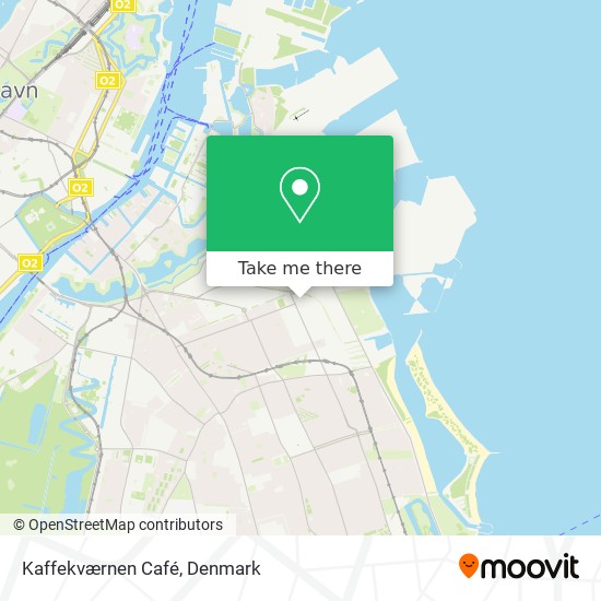 Kaffekværnen Café map