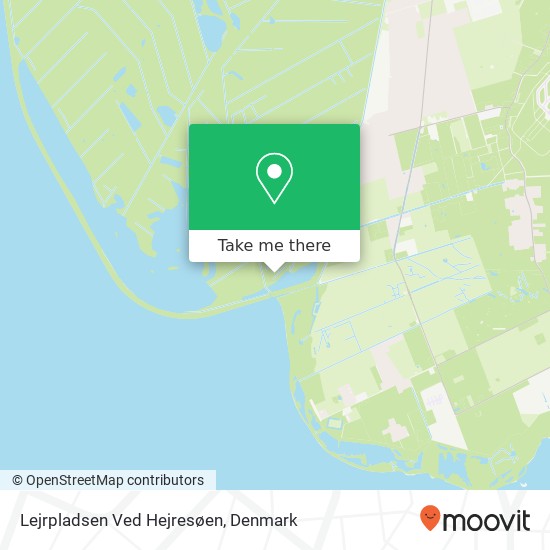 Lejrpladsen Ved Hejresøen map