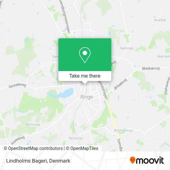 Lindholms Bageri map