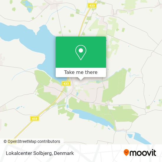 Lokalcenter Solbjerg map