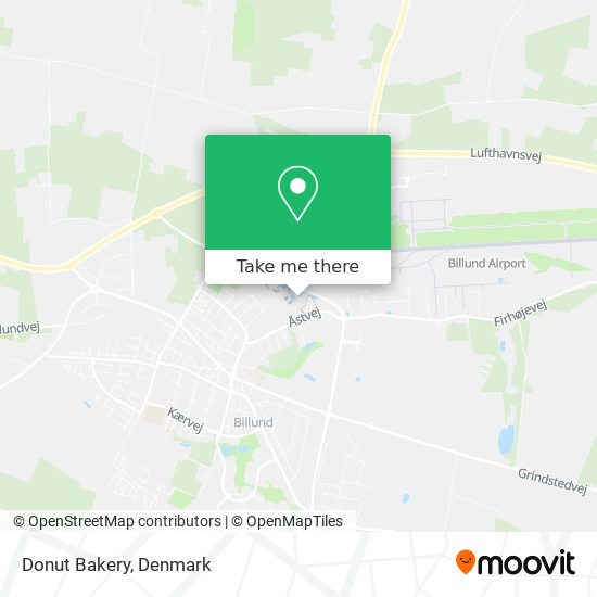 Donut Bakery map