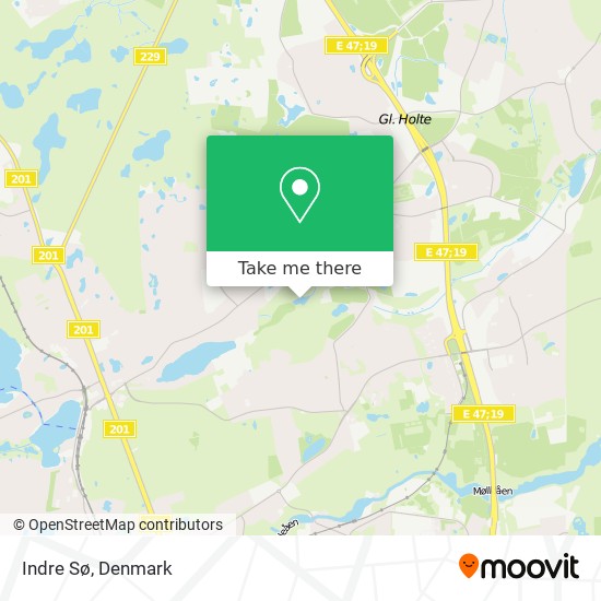 Indre Sø map