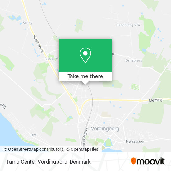 Tamu-Center Vordingborg map