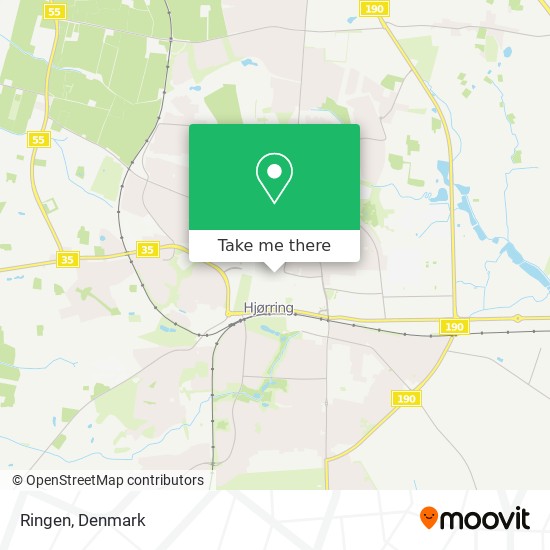How to get to Ringen Hjørring by Train or Bus
