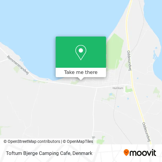 Toftum Bjerge Camping Cafe map