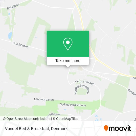 Vandel Bed & Breakfast map