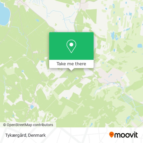 Tykærgård map