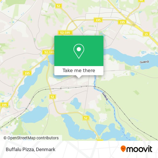 Buffalu Pizza map