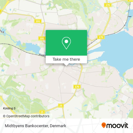 Midtbyens Bankocenter map